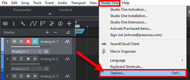 AudioBox 1818: Create Headphone Cue Mix for Studio One in Windows ...