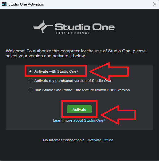 Installing a Sound Set into Studio One when using Studio One+