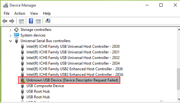 Usb device has