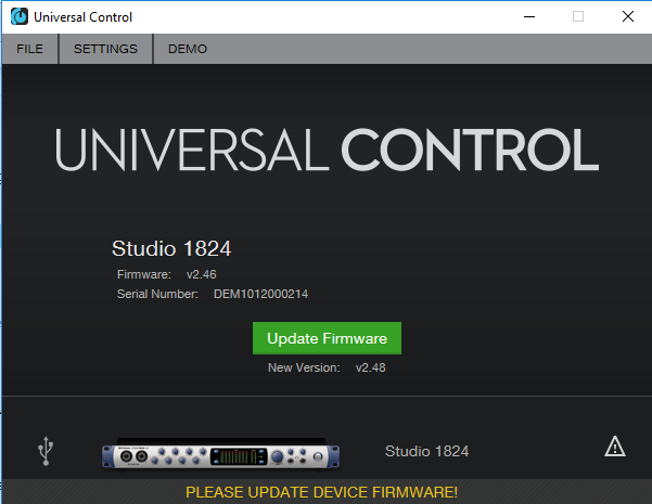 universal control