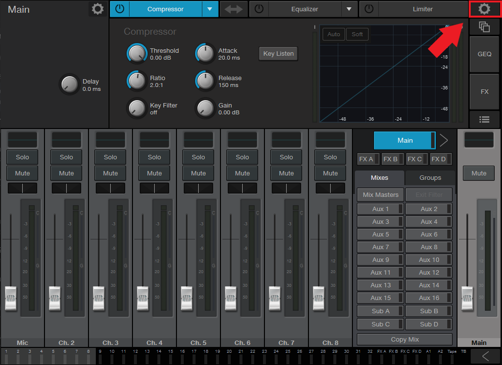 StudioLive Series III Backup/Restore Projects, Scenes and Presets in