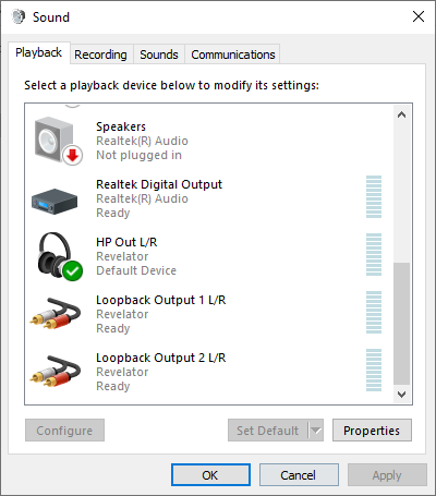 audio loopback windows xp