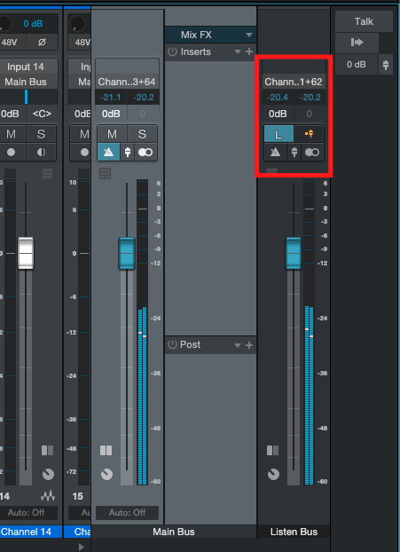 StudioLive Series III - Setting up the Studio One 5 Listen Bus for Solo and  Pre-fader Listening – Knowledge Base | PreSonus