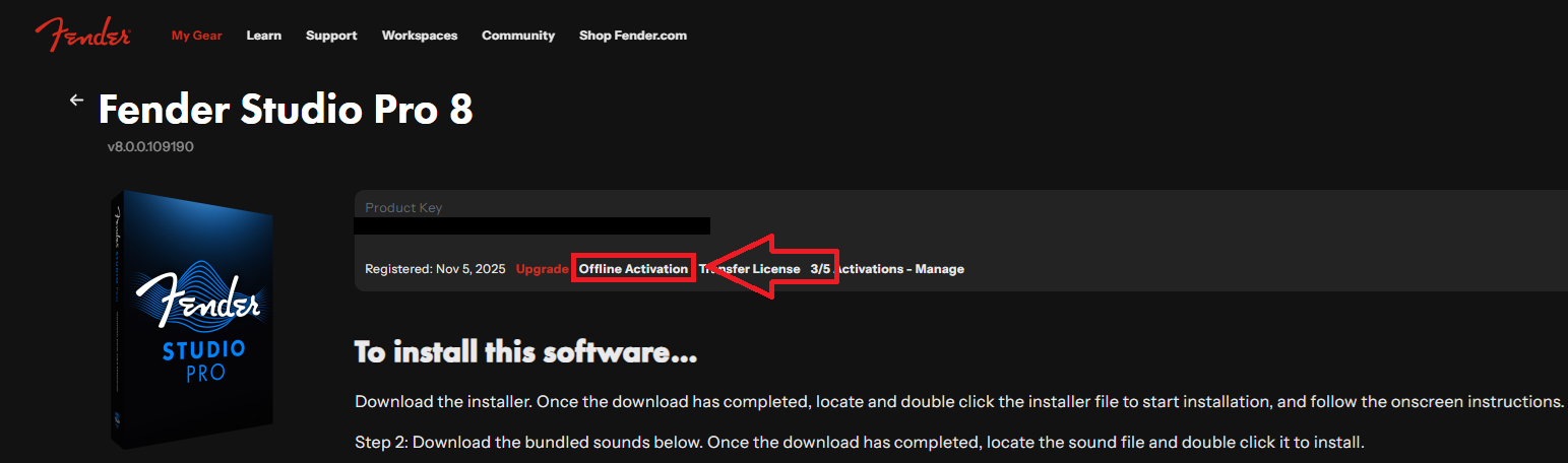 Software Activation (Offline Computer) – Knowledge Base | PreSonus