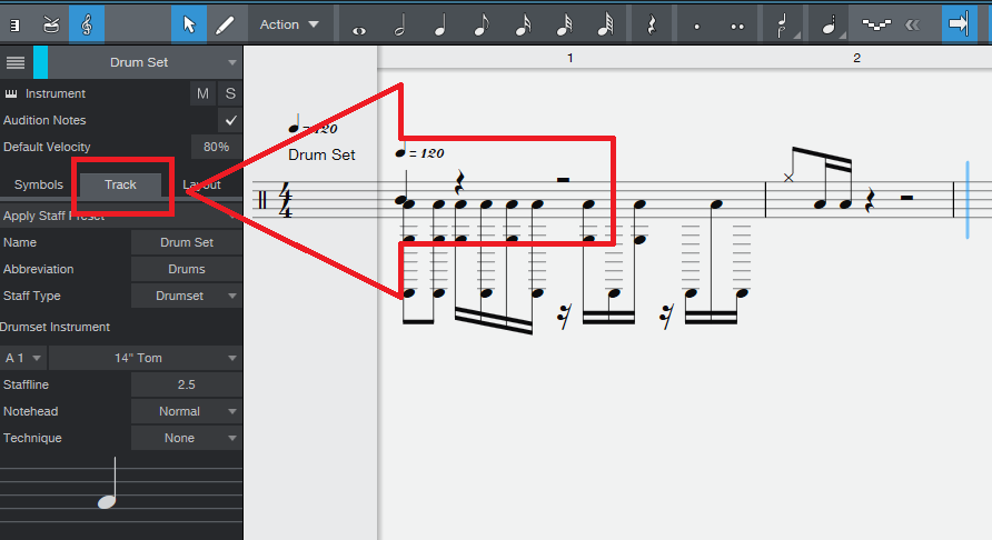 Mapping MIDI drums in the score editor inside of Studio One 5 Professional  – Knowledge Base | PreSonus