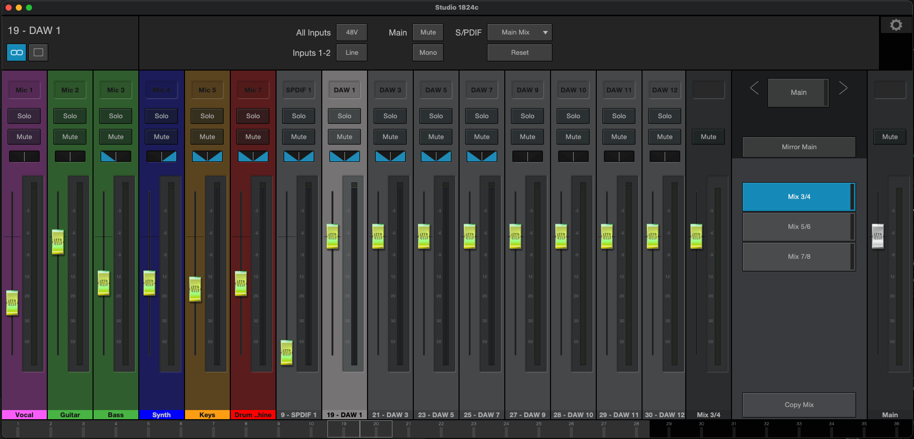 Studio Series: 1824c & 1810c - Universal Control Mixer Guide
