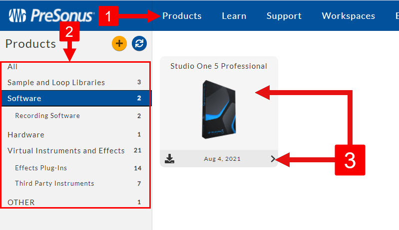 PreSonus Software License Transfer – Knowledge Base | PreSonus