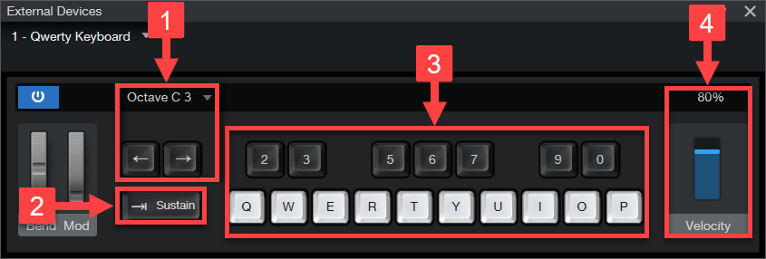 Studio One 6: Setup the QWERTY Keyboard As A MIDI Keyboard – Knowledge Base  | PreSonus